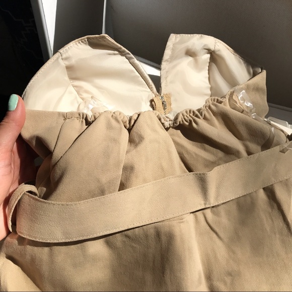 🆕 STONE BUCKLE DETAIL STRAPLESS TOP! - Picture 9 of 12